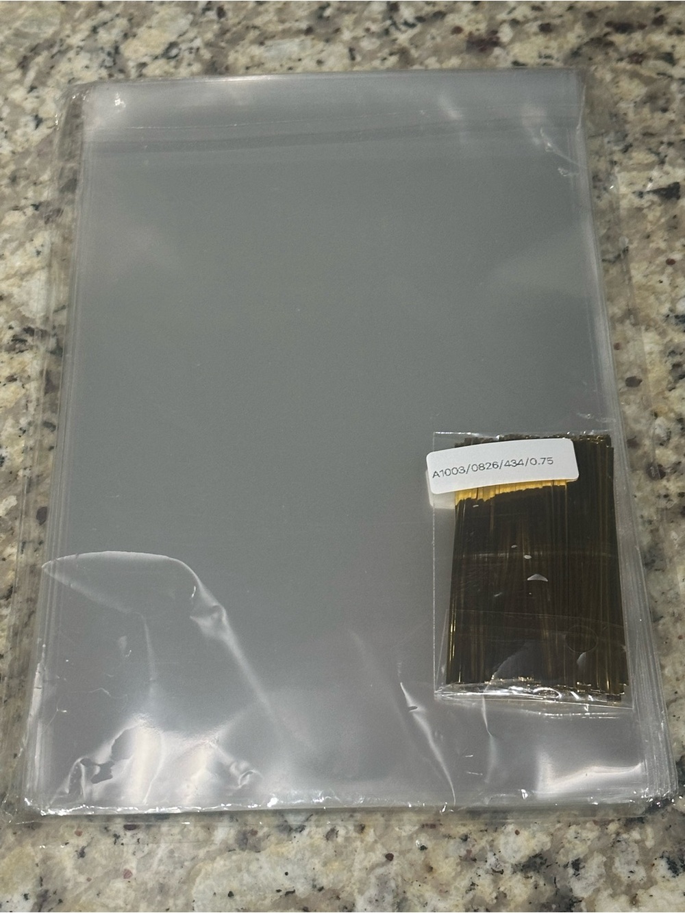Cellophane Treat Bags 6x10 100PCS Clear Cookie Bags with Ties for Gift Wrap